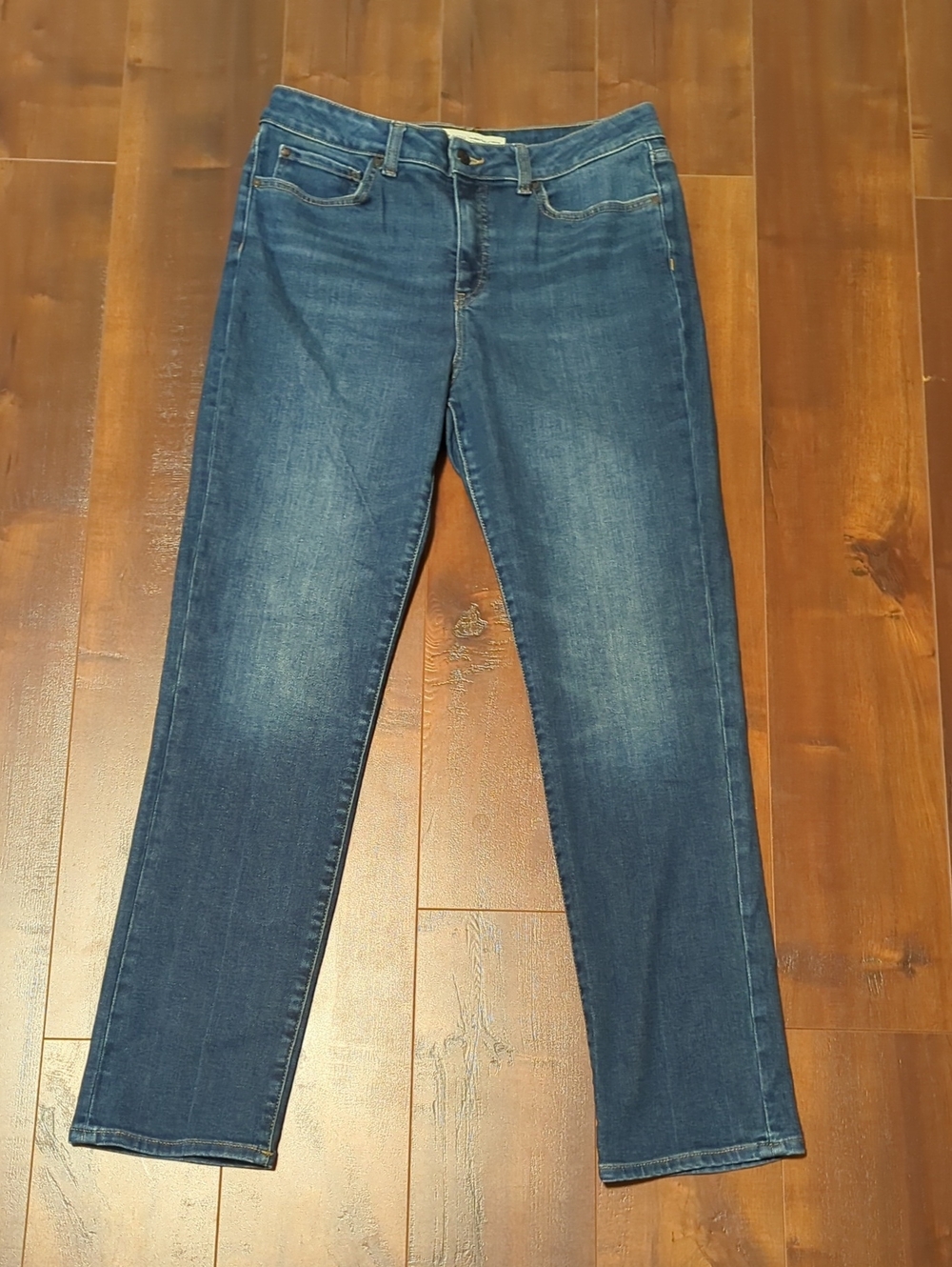 Denver Hayes High-Rise Straight Jeans